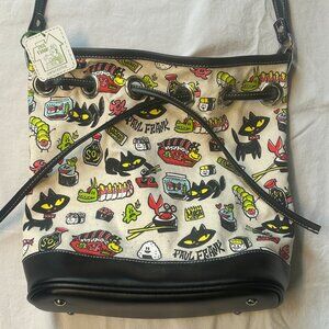 Paul Frank Limited Edition Signed Mika Cat Crossbody Bag